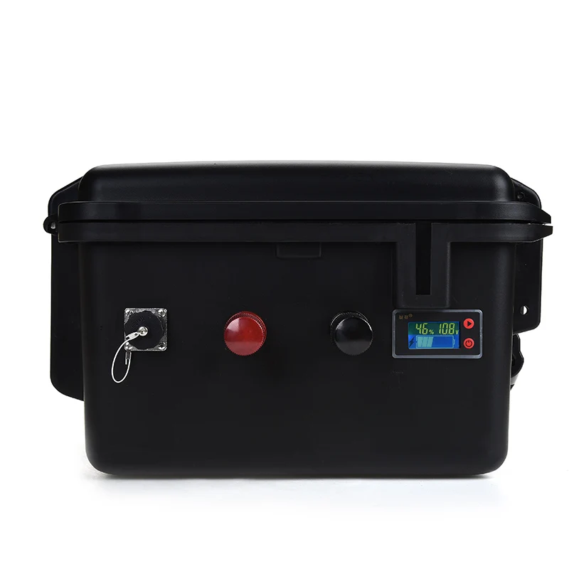 Портативный водонепроницаемый 12V 24V 100ah 200ah 300ah 400ah 500ah литий-ионный полимерный аккумулятор Встроенный BMS легкий и маленький объем