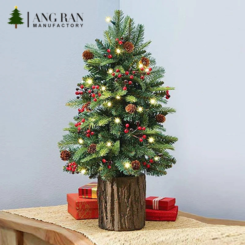 
Artificial Pencil Slim Spruce Tree for Christmas Decorations 