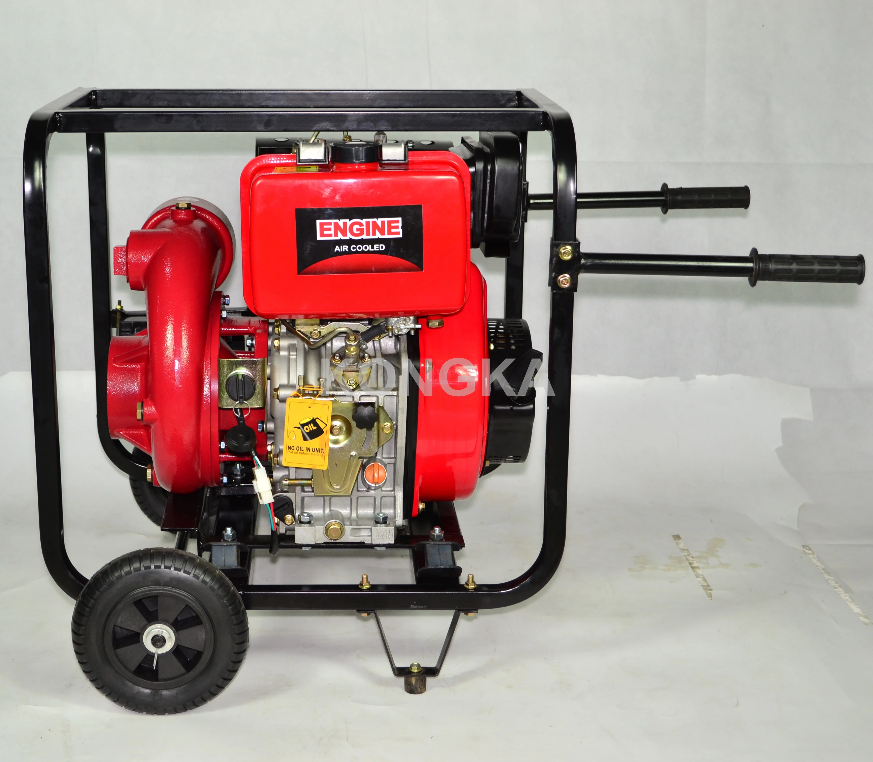  KONGKA чугун высокого давления 13HP Дизель 3 дюйма водяного насоса KONGKA cast iron high pressure diesel inch water