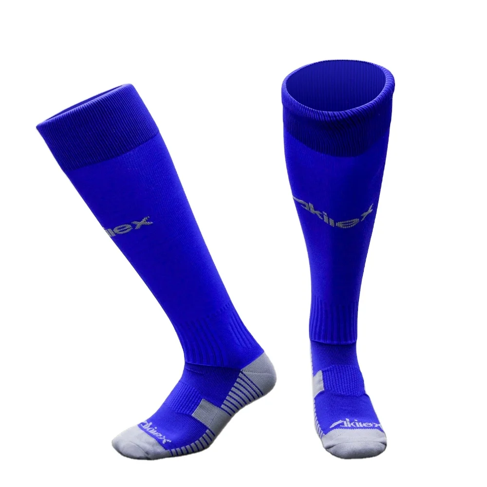 2024 customized logo new design breathable anti-slip football sport club soccer socks