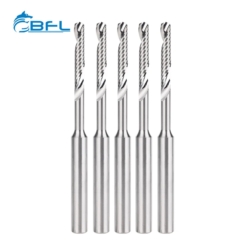 BFL China Solid Carbide CNC End Mill Cutter 1 Single Flute Router Bits 8x62mm single flute Cutting Tools