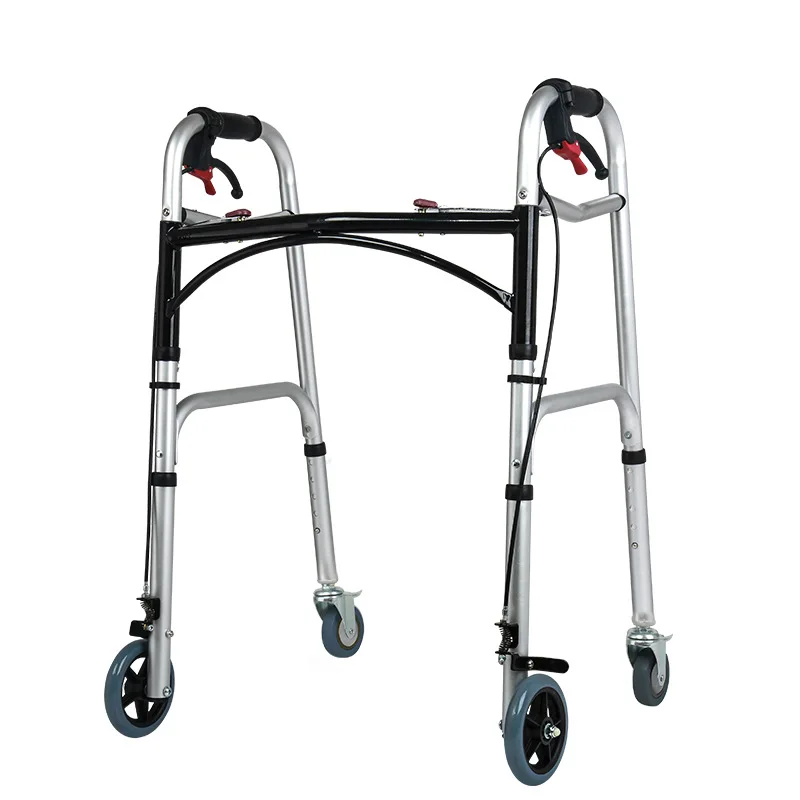 Aluminum walker Medical Adjustable Foldable Aluminium Lightweight Walker