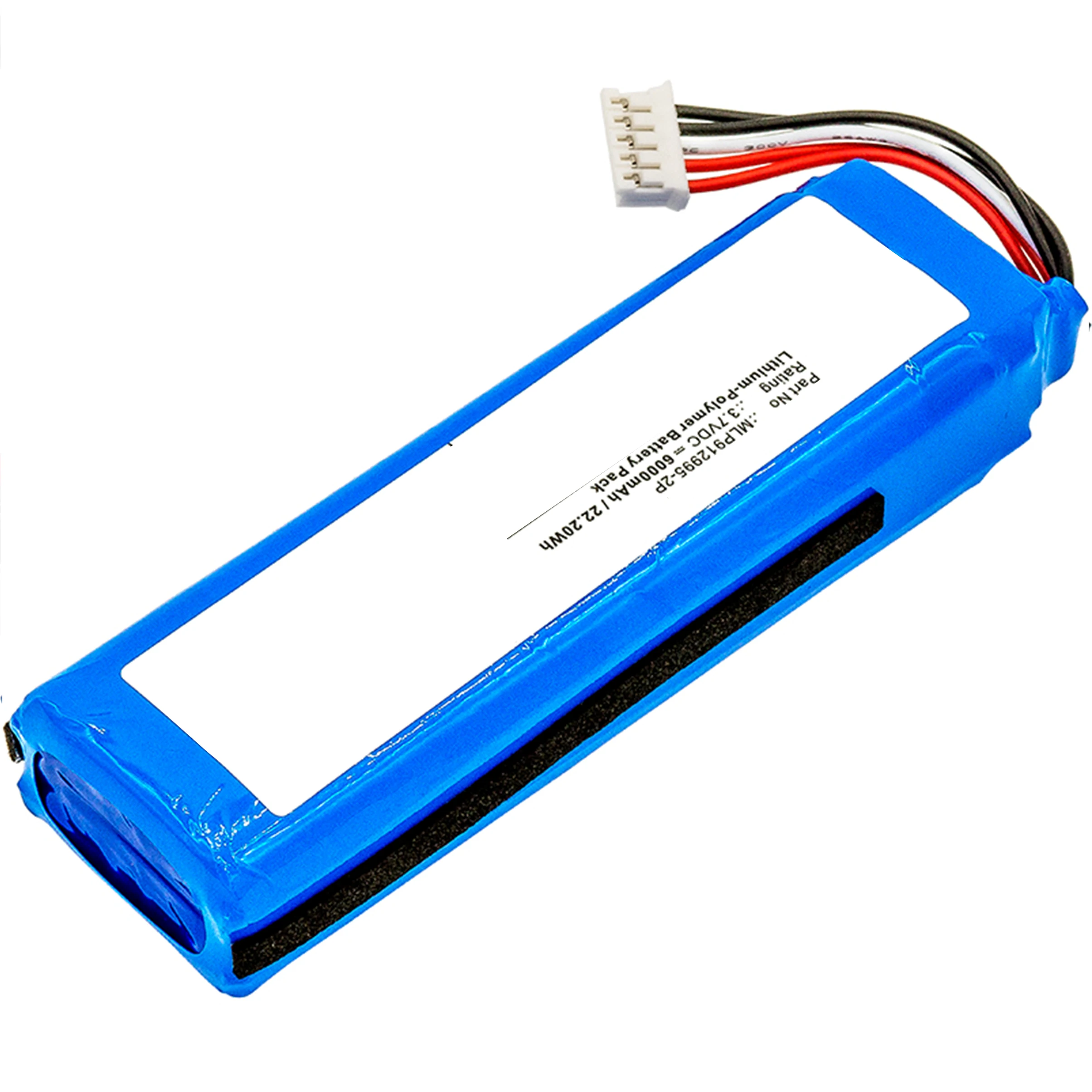 3.7V 6000mAh Speaker battery for JBL Charge 2 Plus Charge 2+ GSP1029102 MLP912995-2P