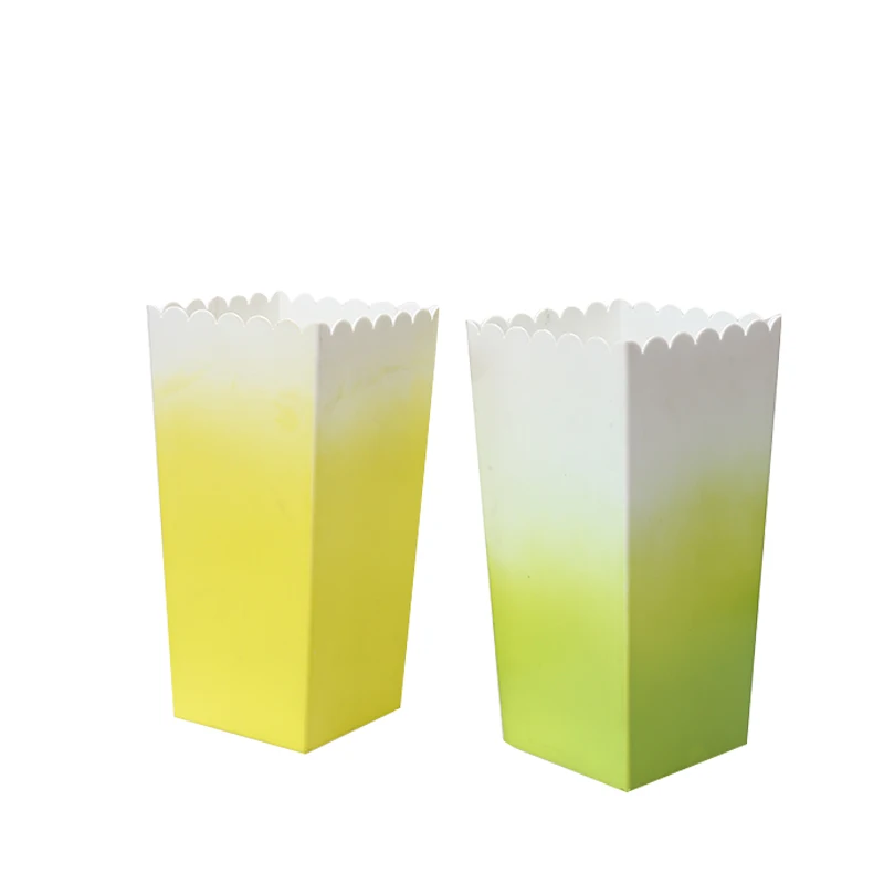 
Popcorn barrel plastic barrel printing can be customized 