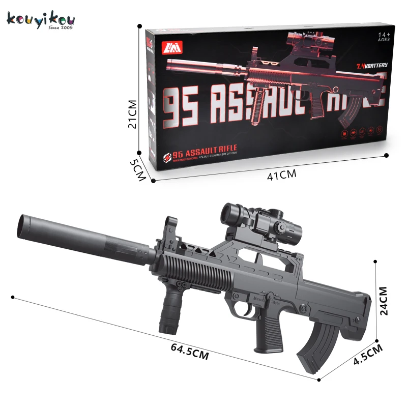 M4 M416 95 Elétrica Jel Water Blaster Toy Gun para criancas para atividades ao ar livre jogo de tiro brinquedo toy gun