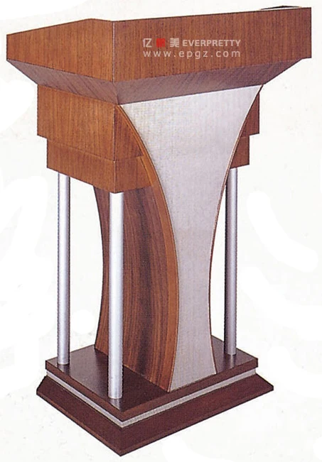  Factory Customized Church Pulpit Wood Speech