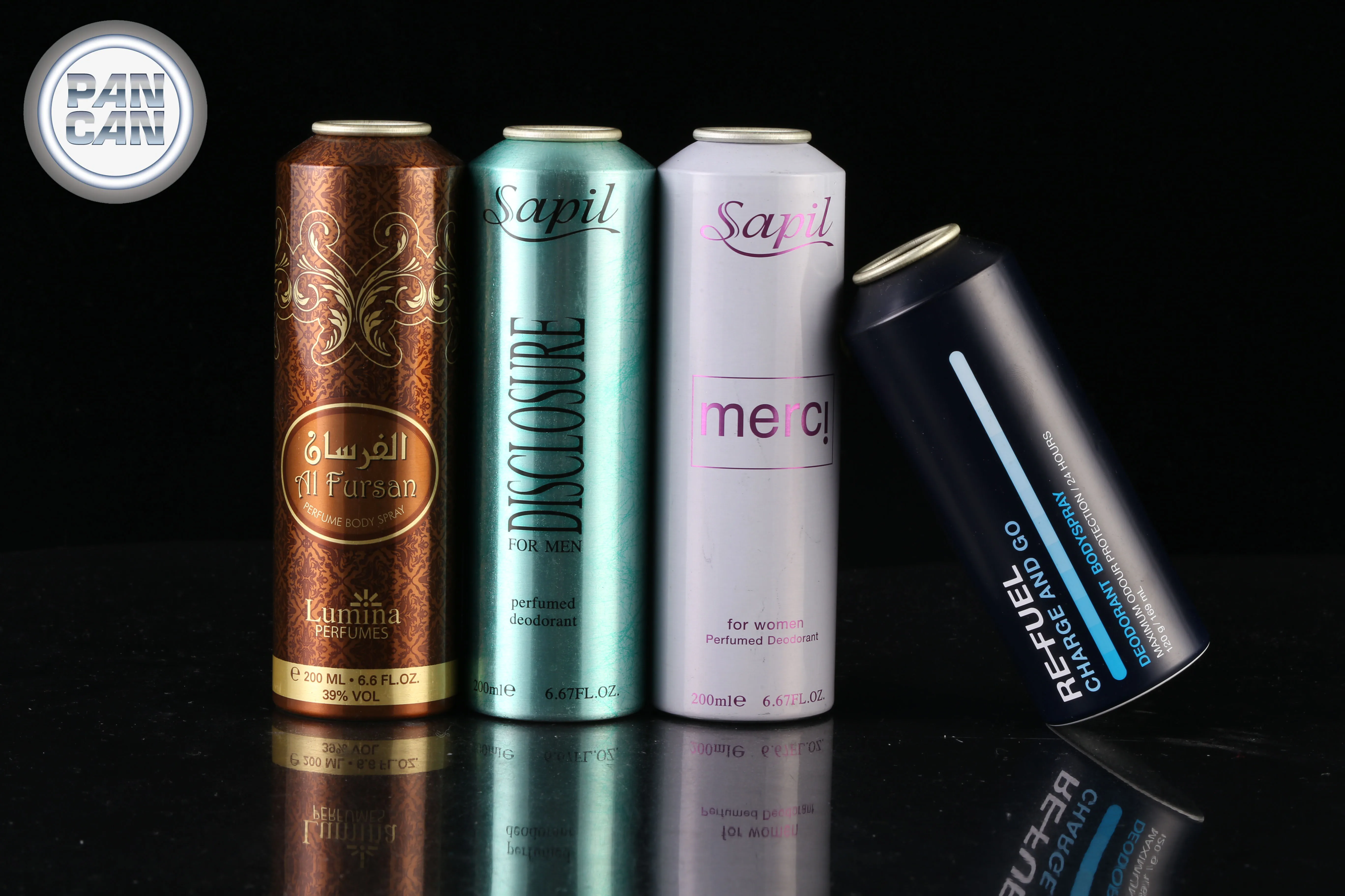 Aluminum Can Aerosol Can Manufacturing Deodorant Bodyspray Empty Aerosol Cans Wholesale