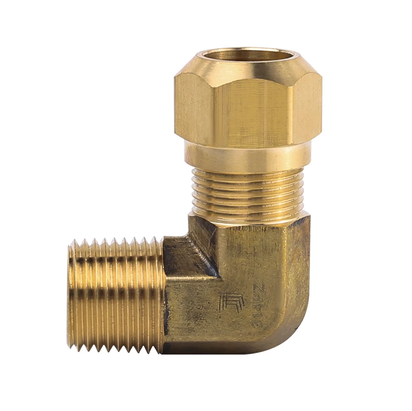 Brass Compression Air Nylon Tubing Fittings Alkon  G32450-0404 by GATES SAE#100401BA  union tee 1/4 3/8 1/2