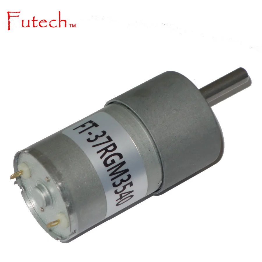 
37mm 12 Volt 24 Volt DC Metal Gear Motor 