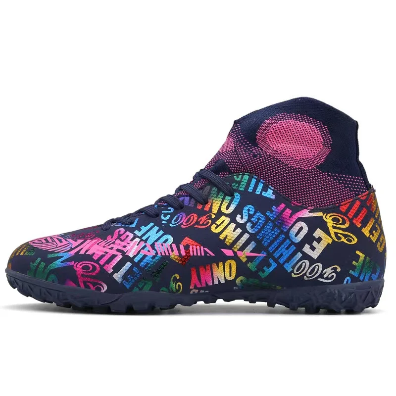 Factory Wholesale Football Cleats,Customize Luxury Man Mesh Sport Soccer Boots Shoes
