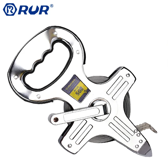Portable posture 30m 50m 100m steel measuring tape for Construction Survey