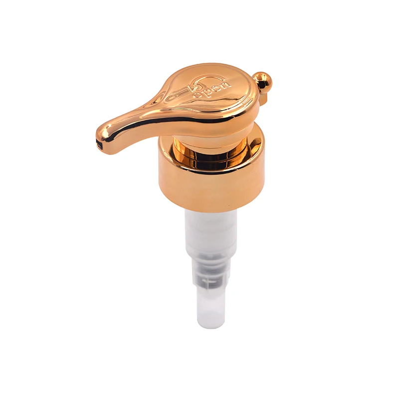 hot sale ALU 33400 big discharge rate screw lotion pump For Bottles 4CC Outer Spring dispenser pump