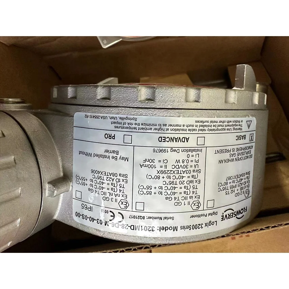 New Flowserve LOGIX 3201MD-28-D6-M-03-40-0S-00 Industrial Digital Positioners