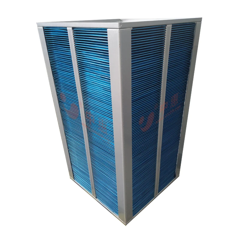 Aluminum heat recovery ventilator core