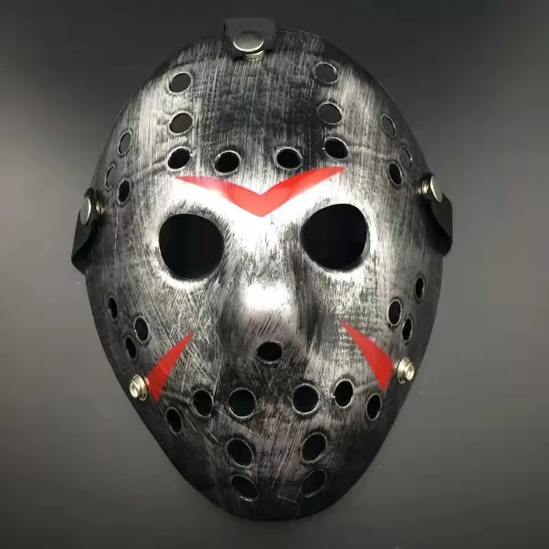 Jason Plastic Customize Cosplay Costume Explosive Halloween Masquerade Jason Hockey Party Mask