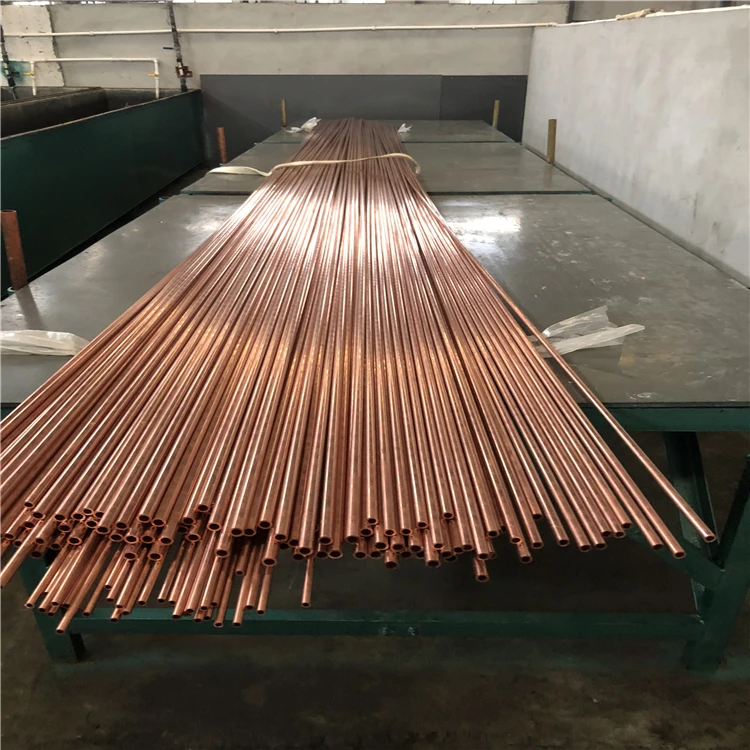 
copper pipes industrial for air conditioners 3/8-5/17 dimensions 