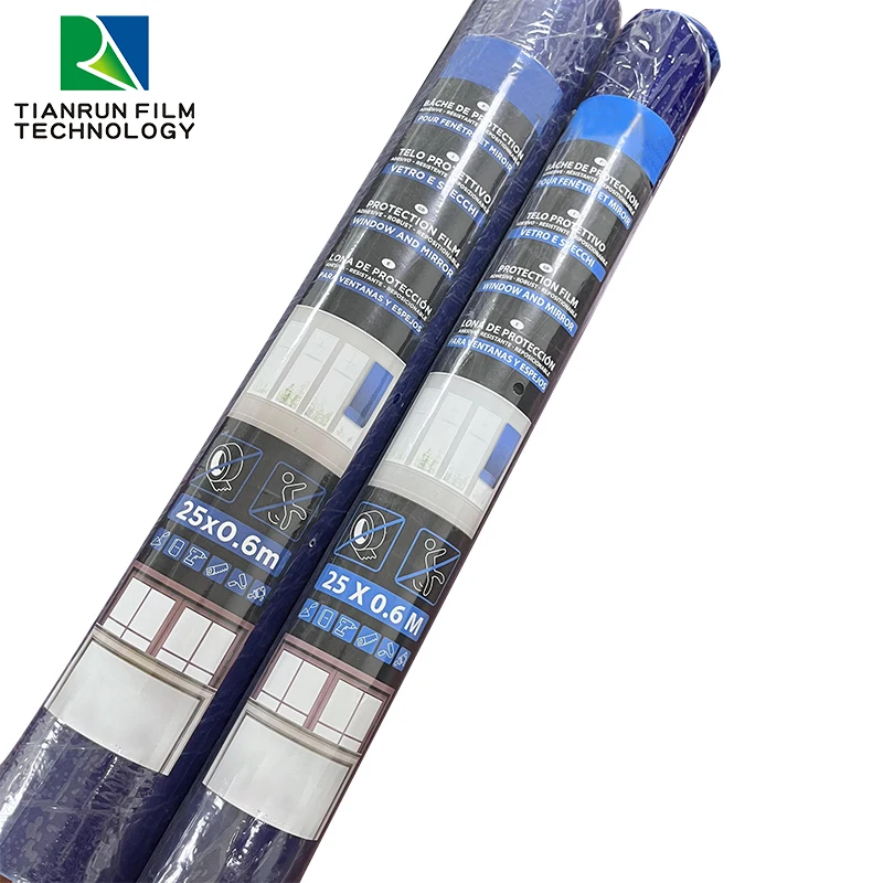 610mm width high adhesive car mats protective film sticky plastic carpet protector for cars