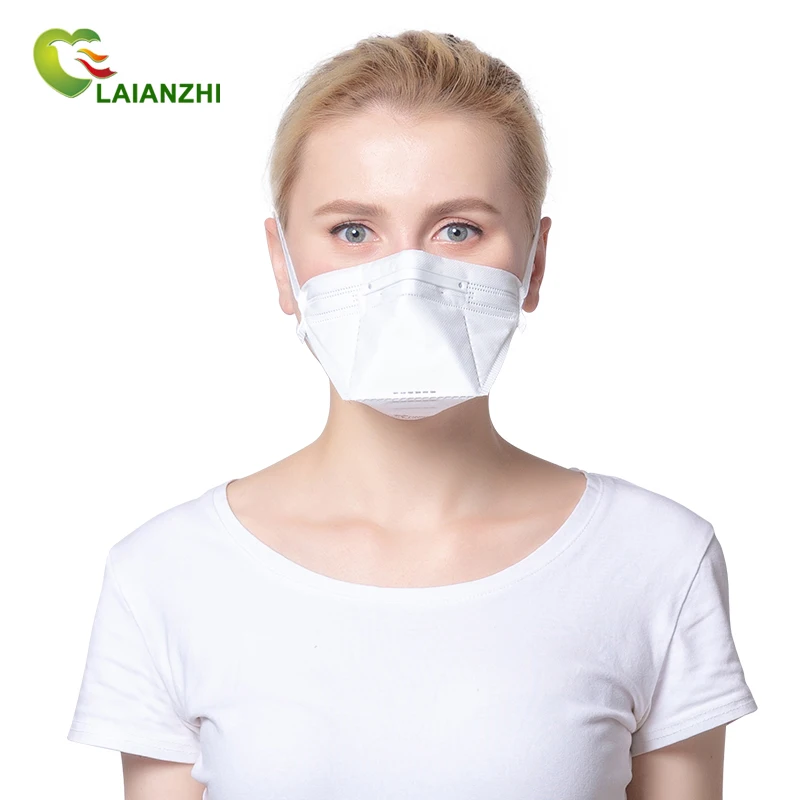 CE FFP3 Duckbill Shape LAIANZHI TP301 Disposable Protective Mask Without Valve 4 Layers Headwear CE Certificate