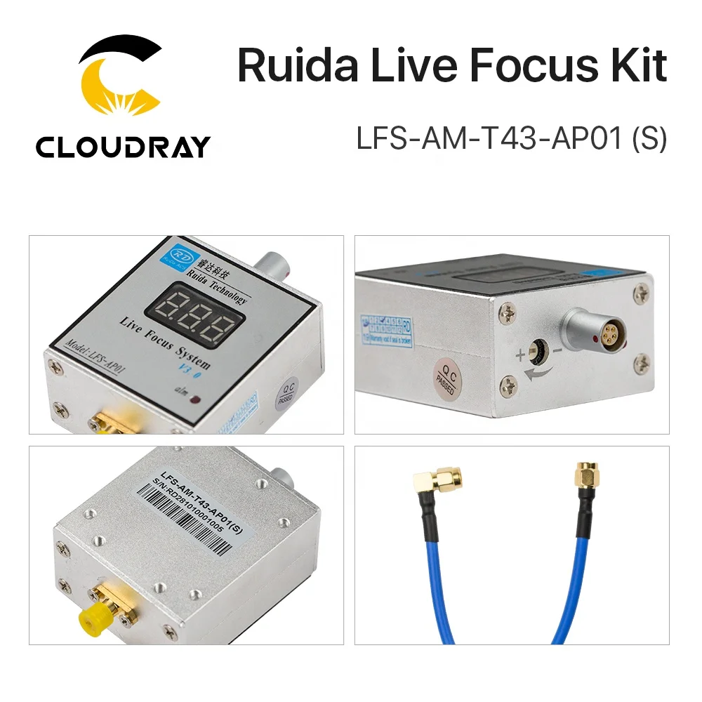 Cloudray CL13 Ruida Live Focus System Amplifier LFS-AM-T43-AP02 For Metal And Non-Metal Cutting