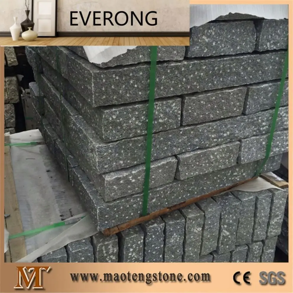 Popular Granite G654 Dark Grey Palisade Garden Stone Palisades 100x25x5cm