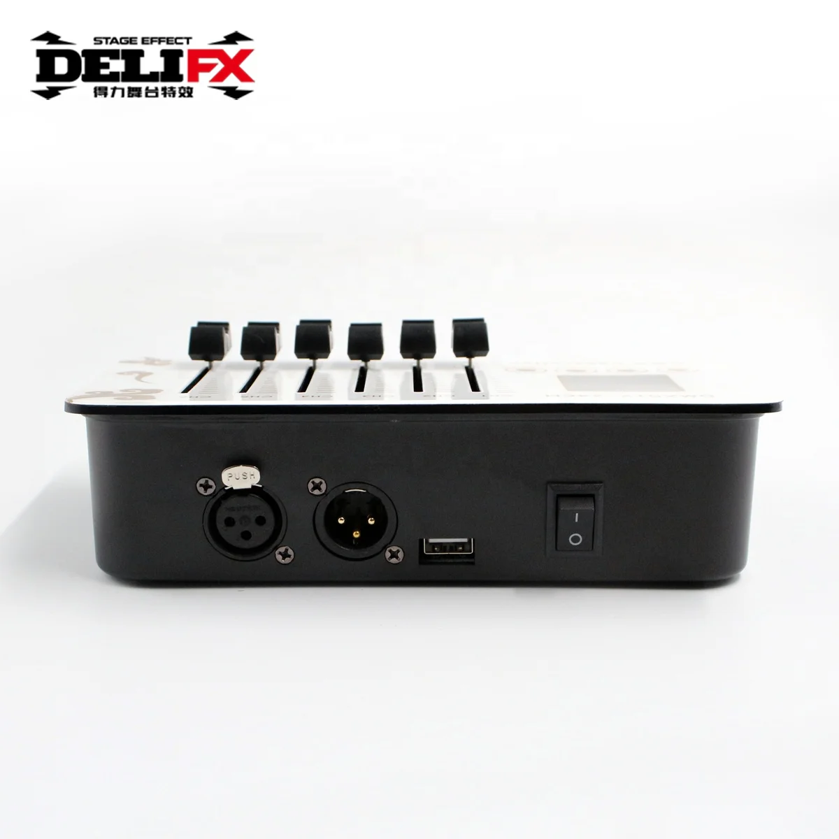 DELIFX 3.7V Battery Wireless Dmx512 24CH Controller LCD Board Display DMX Tables for Stage Lighting Diagram dj Effect Machines