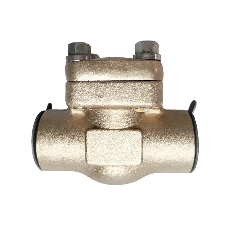 Forged Aluminum Bronze Oil Lift Check Valve  Portable Mini Brass Check Valve