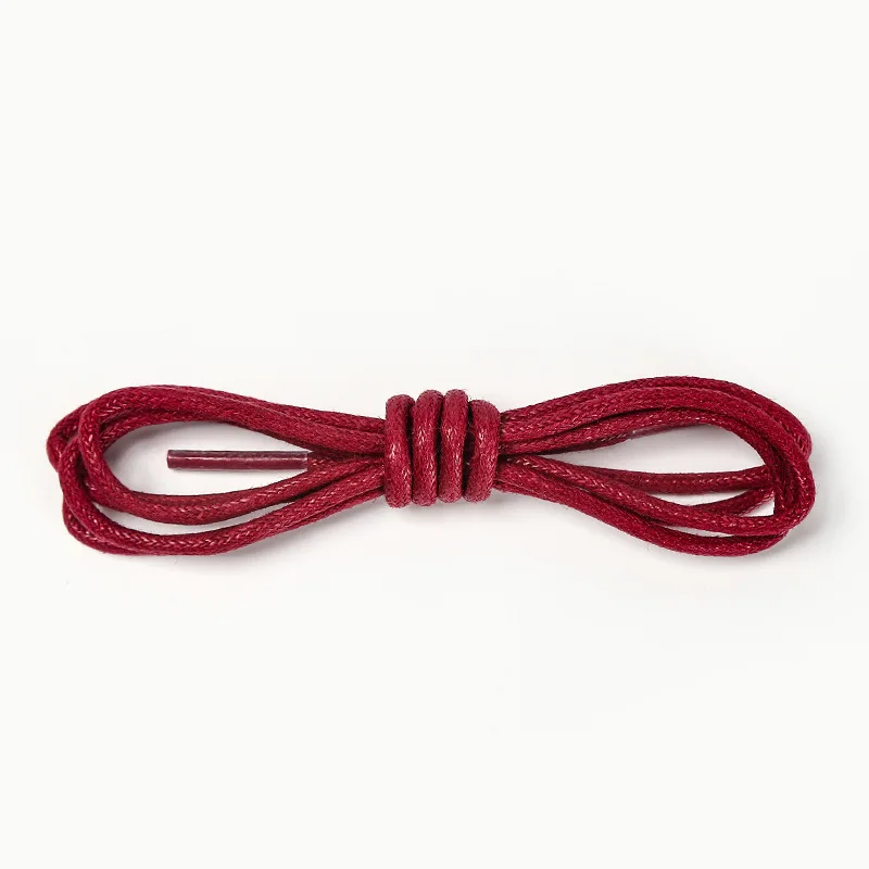 Leather shoes laces quality 3mm width 50-180cm round shoe laces 11 colors rope shoelaces for Leather shoes