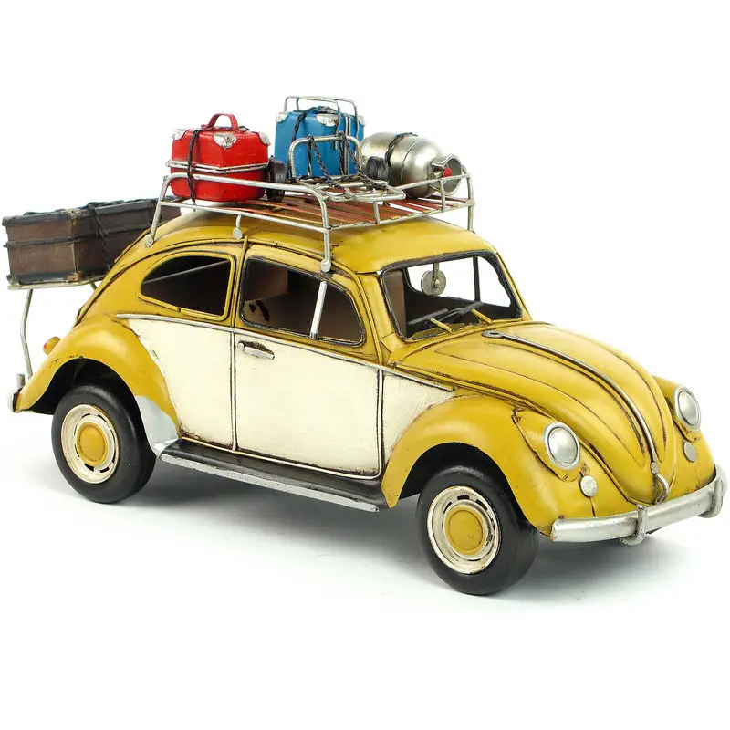 Новое поступление лидер продаж американский Ретро металлический лист модель 1938 Volkswagen Beetle классический автомобиль украшение подарок на день рождения