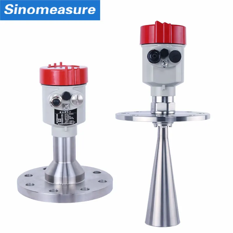 Low Cost  Water Level Meter Sensor Microwave Pulse Radar Transmitter 4-20m Hart Radar Level Transmitter for Level Measurement