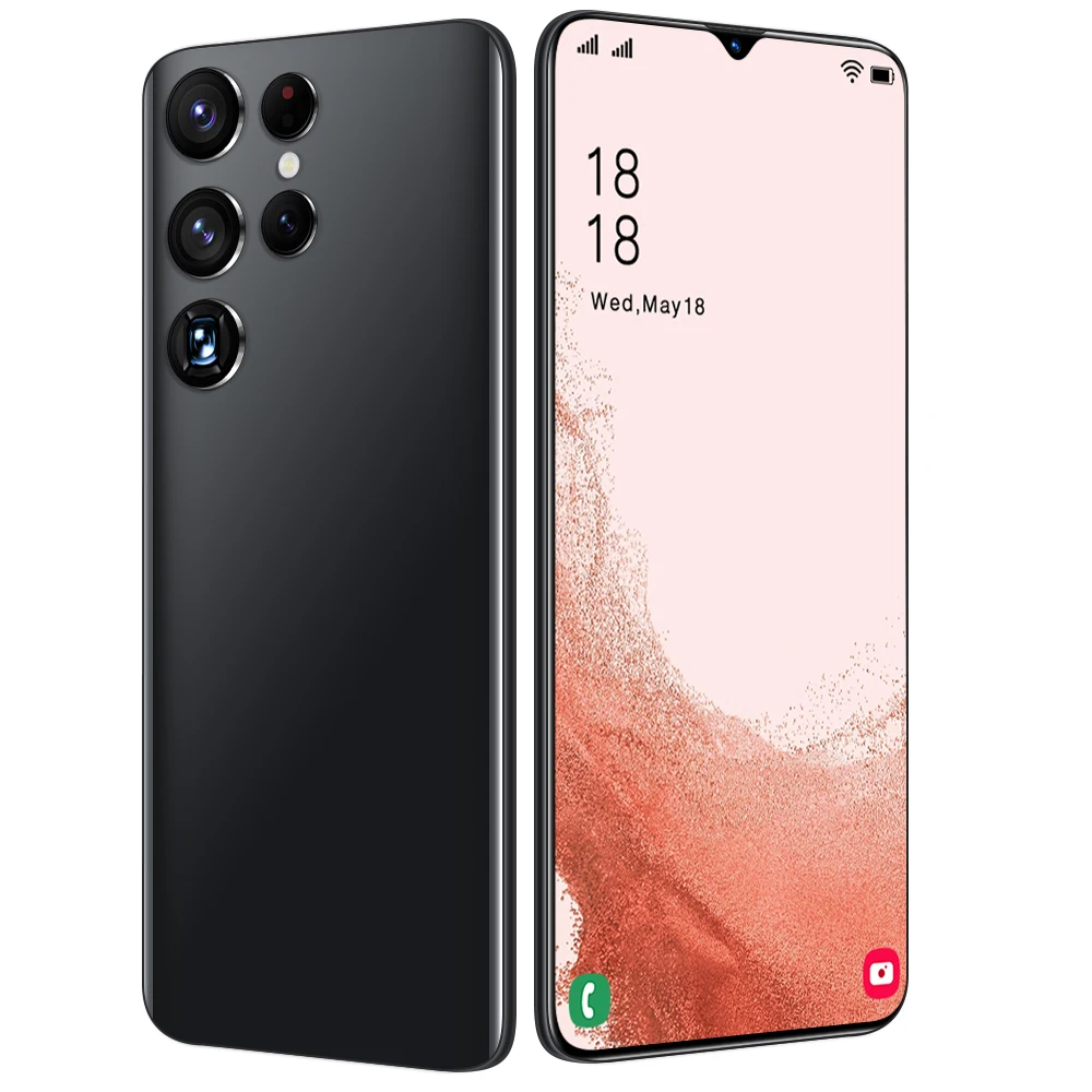 S22 orignal mobile version разблокированный смартфон 10 ядер 5 г пусть телефон HD screen face ID мобильный