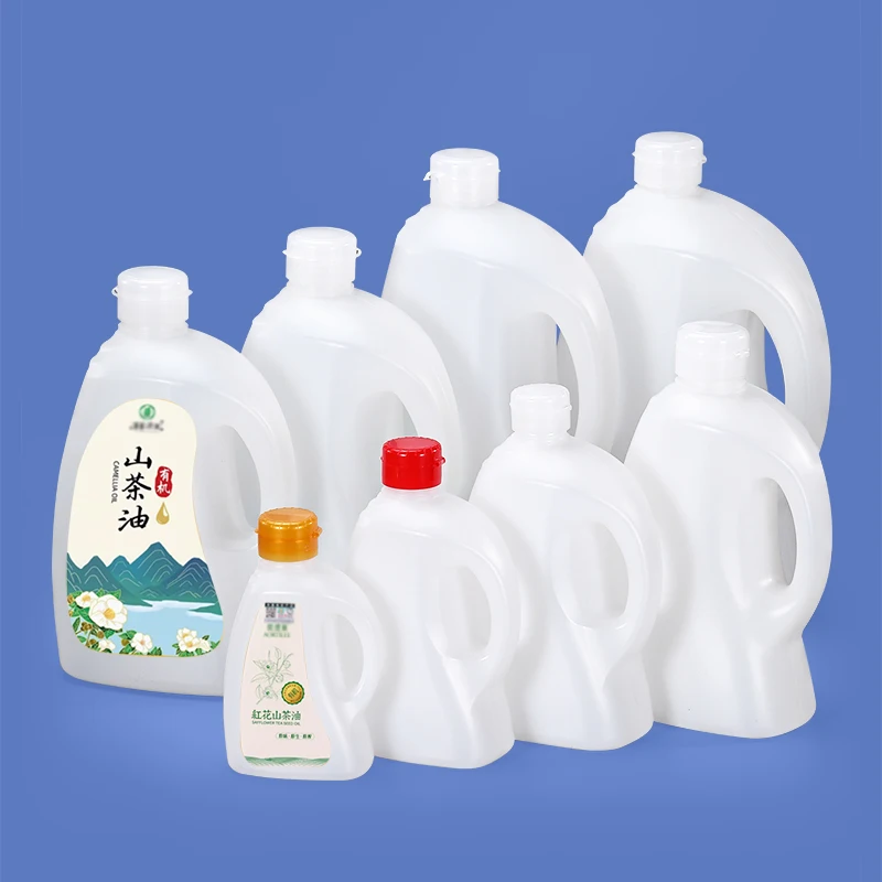 Wholesale Empty Detergent Packaging  Laundry Bottle For Dishwashing Liquid Soap Cooking Oil