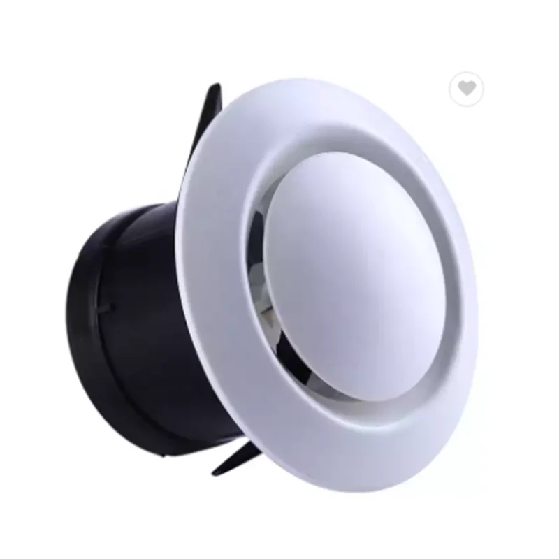 Round Air Diffuser Plastic Air Vent Ceiling For Air Conditioning Ventilation System