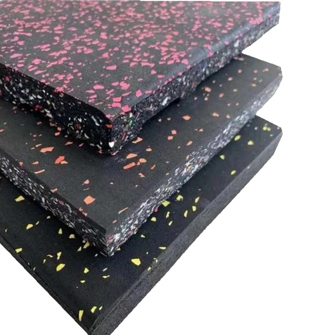 Low price 15mm crossfit rubber floor mat gym floor tiles
