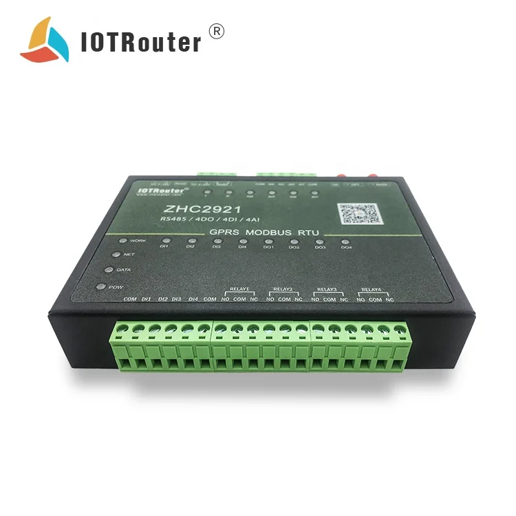 Analog Input Module IOT 2G LTE WiFi Router rs485 Temperature Humidity Sensor Wireless Data ZHC2921 IOT Router 38