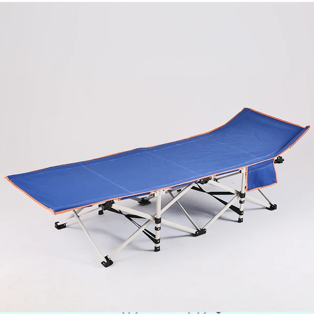 Регулируемая легко переносная складная кровать для кемпинга Военная складная кровать для кемпинга
