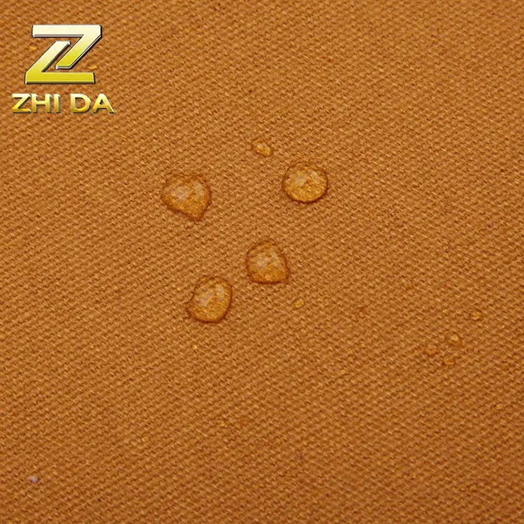 Guangzhou Textile  customized color  waterproof dry wax 100%  cotton fabric rolls for bags