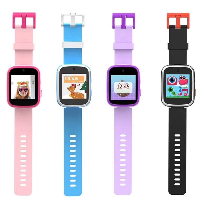 2023 Wholesale Hot Sale CTW11X 1.54 Inch HD Screen Kids Dual Camera Time Teacher Smart Watch with SD Card for Children