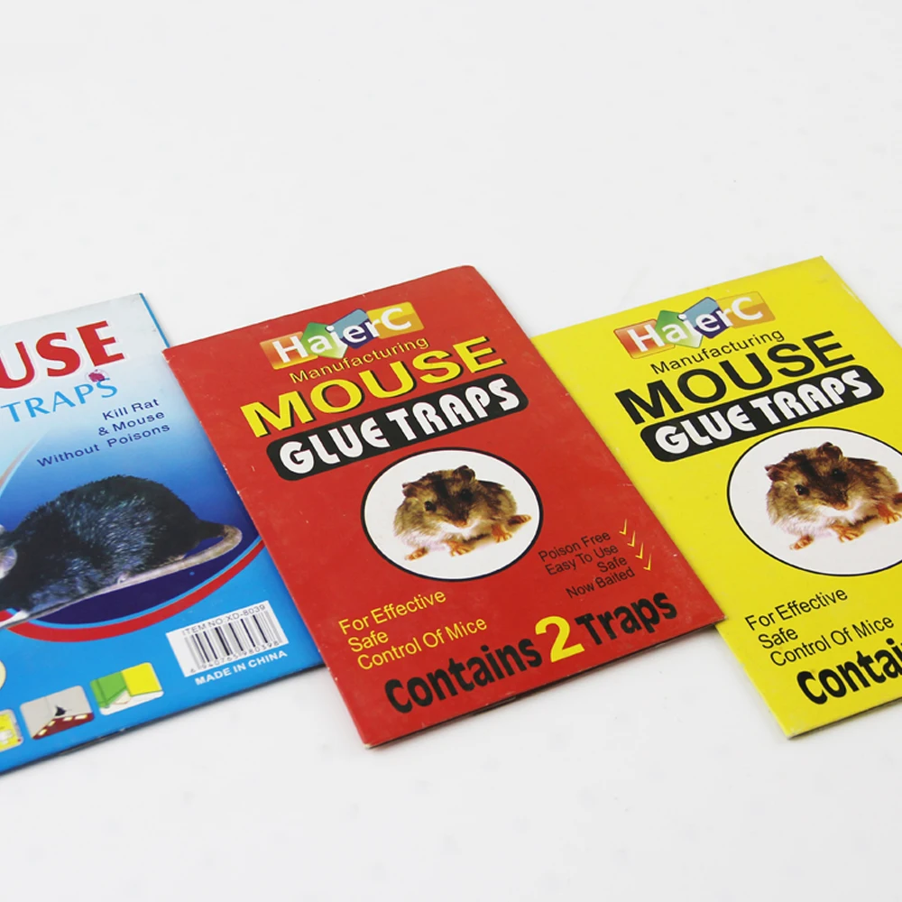 Mouse Catcher Powerful Rats Sticky Trap Catch Mice Glue Board Mouse Glue Trap