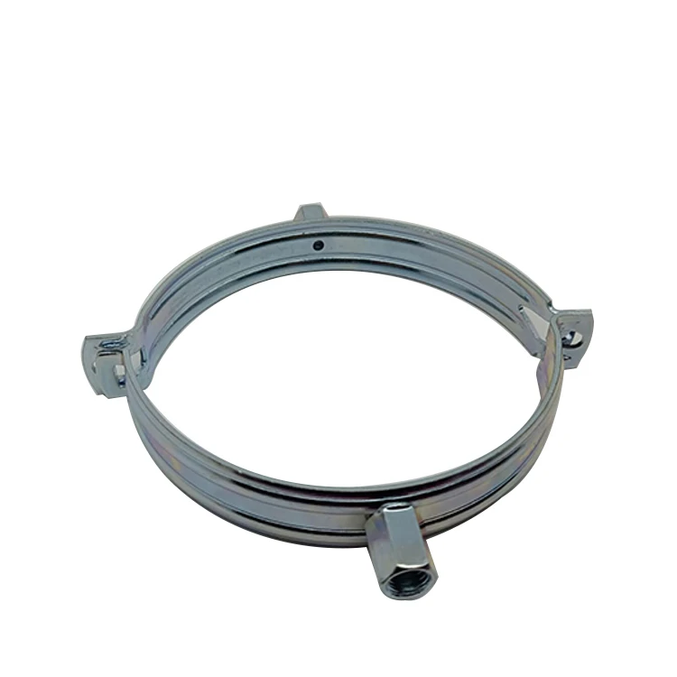 Oem Customized Size High Quality Zinc Plated Bolt Round Pipe Saddle Clamp For Hose