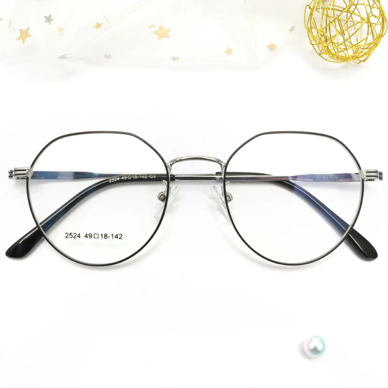 Wholesale Glasses Customize Multi-colour Unisex Metal Eyeglasses Frames Glasses