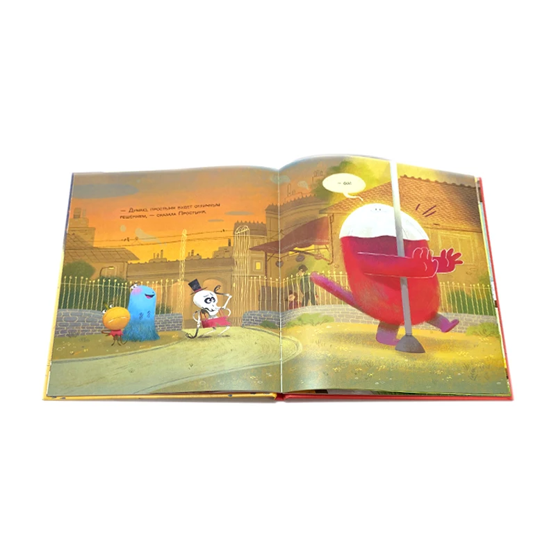 High Quality Custom Hardcover Children Book Printing Children Early Educational Story Book Printing
