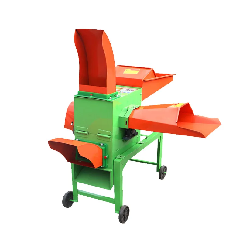 Diesel Engine Silage Cutter Manual Electric Petrol  Corn Straw Grass Chaff Cutter for Agriculture