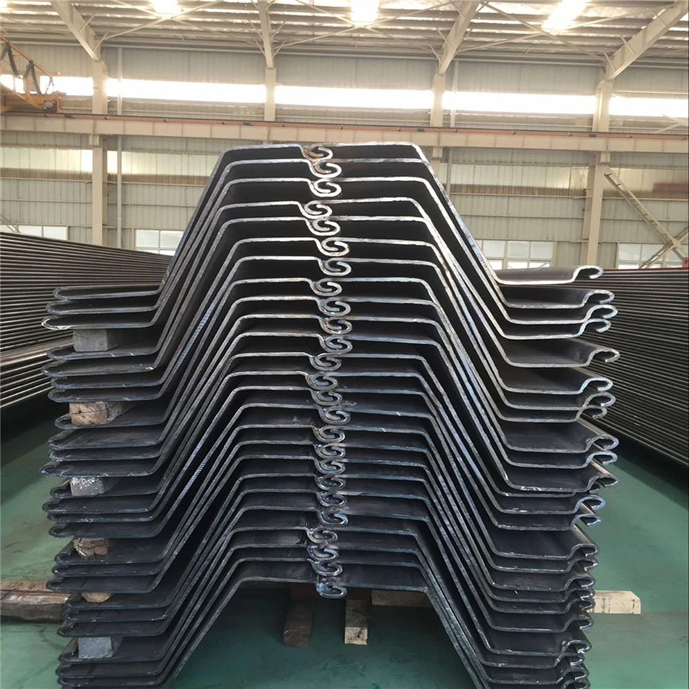 Supplier Of Factory Price Sy295 Grade Hot Rolled Type 2 U Shape Metal Steel Sheet Pile For Flood Control