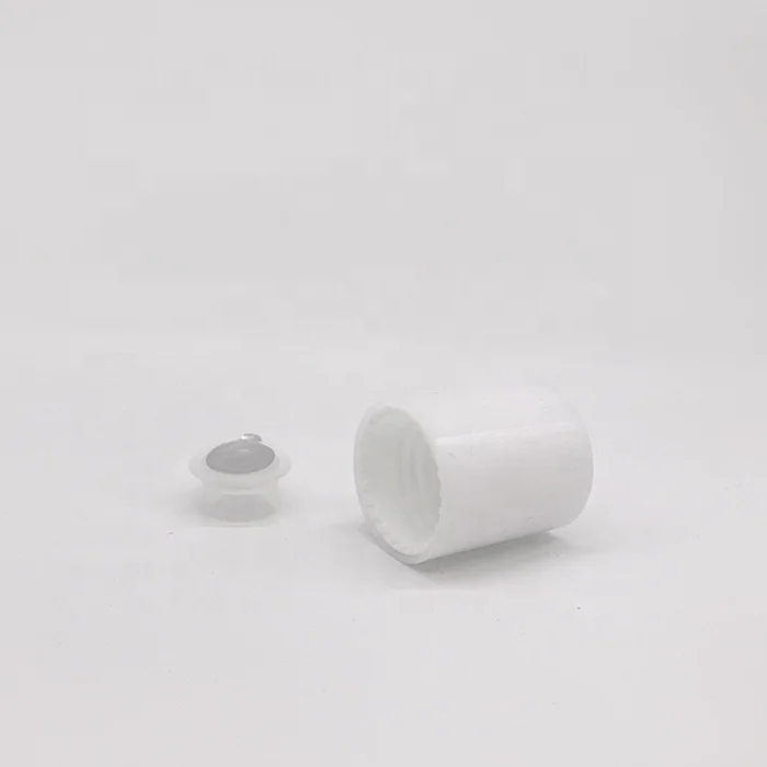 
plastic white screw cap for lotion bottle 