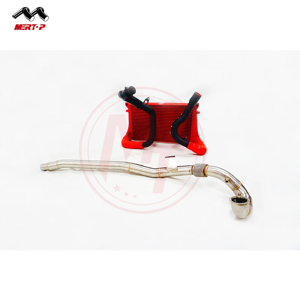 MERTOP upgrad item EA888 S3  intercooler kits  and Charge pipe kits and downpipe