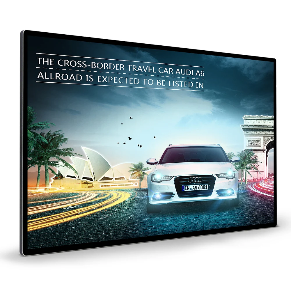 Samsung wall-mounted advertising machine restaurant chain elevator advertiser super 4k high-definition display