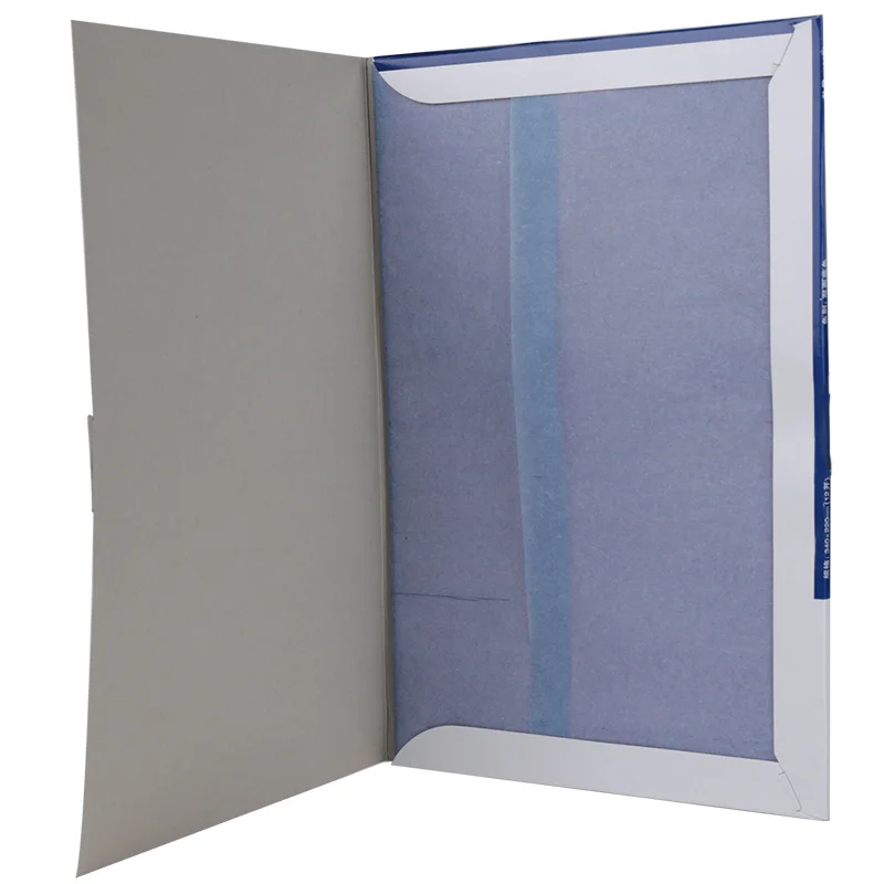 Deli 9376 Thin Paper Double-sided Blue 12k Carbon Low Office and School Supplies 12K Greater Than