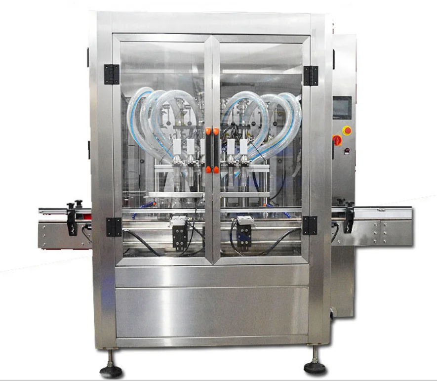 Beverage filling screw capping and labeling 3 in 1 packaging machine