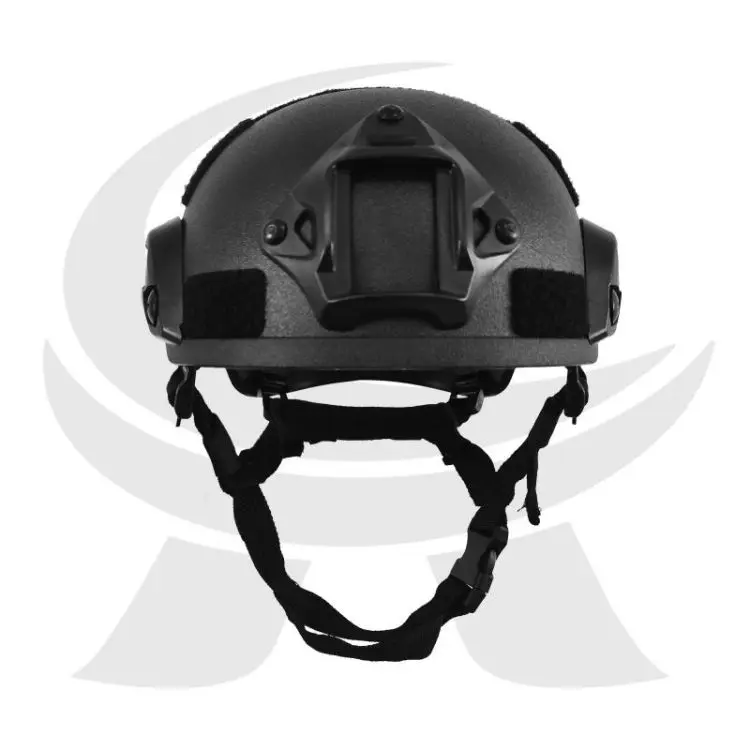 Double Safe Custom Black night vision tactical fast helmet full security Tactical Helmet