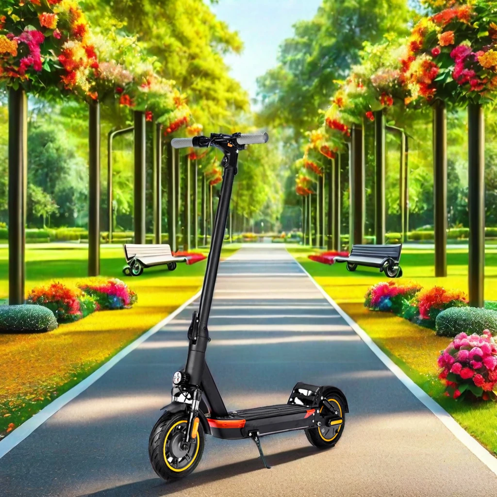 Self-balancing folding portable scooter can be connected with APP two-wheeled electric scooter for adults and children